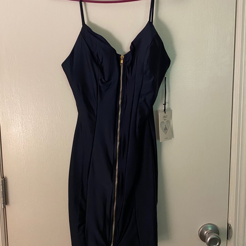 Blue dress